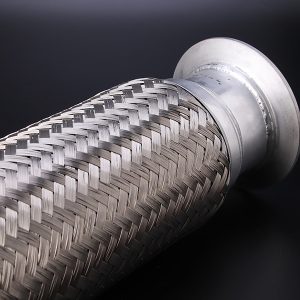 combined corrugated exhaust pipe