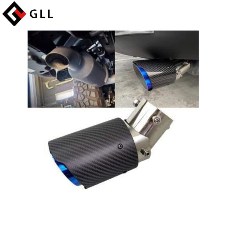 Adjustable angle Carbon Exhaust tip