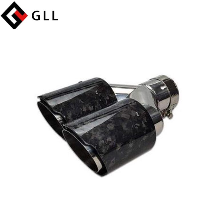 Forged Carbon fiber Exhaust tip-Dual outlet