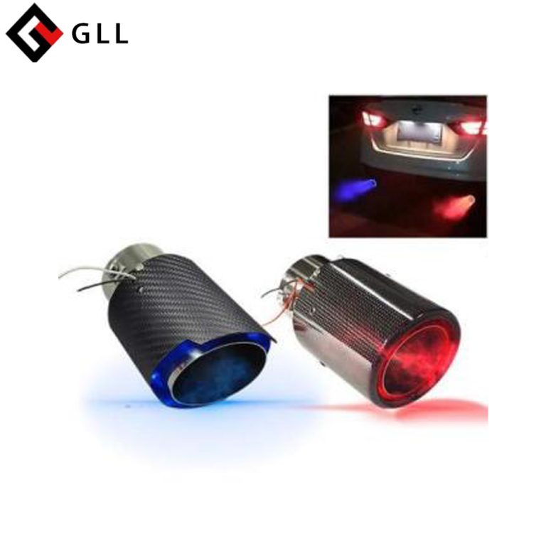 LED Carbon fiber Exhaust tip