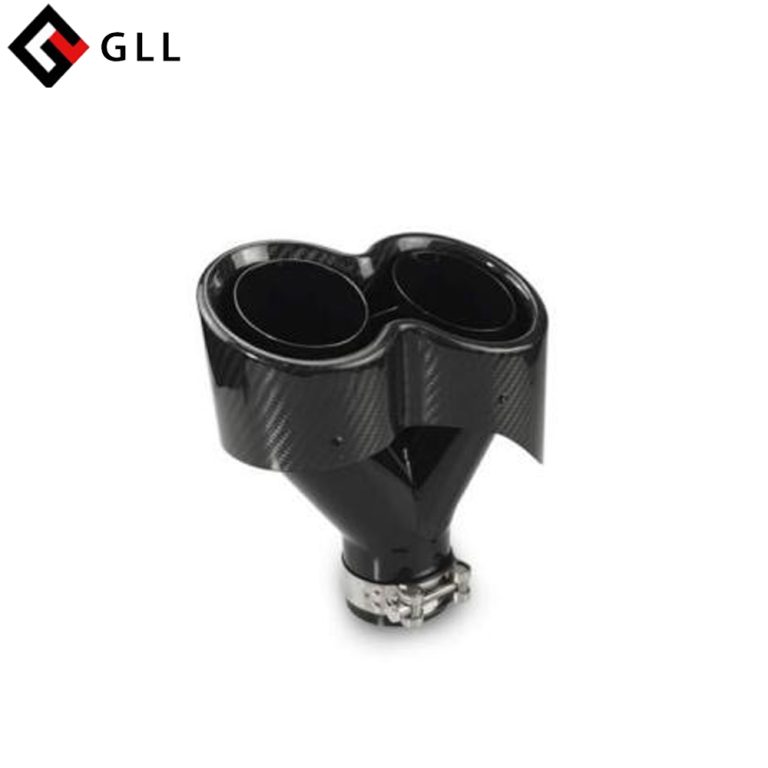 Fashion Carbon fiber Exhaust tip-Dual outlet